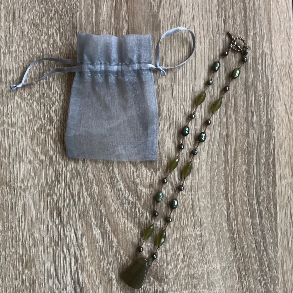 Stone necklace